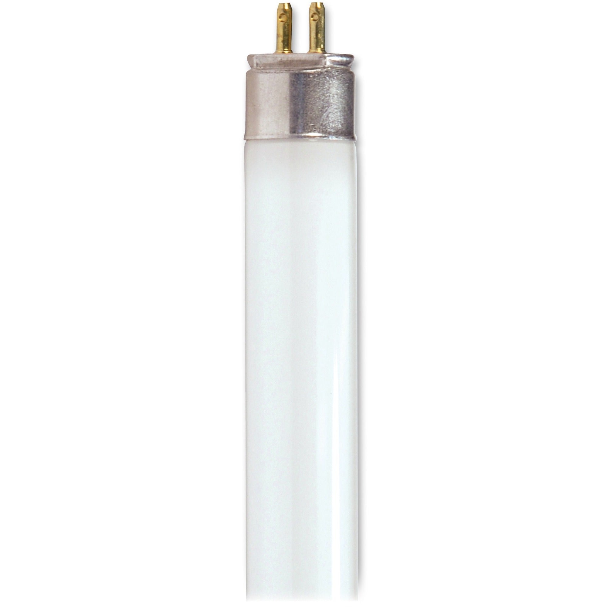Satco T5 54-watt 3500K Fluorescent Tube - 54 W - T5 Size - Neutral White Light Color - G5 Base - 24000 Hour - 5840.3degF (3226.8degC) Color Temperature - 85 CRI - 40 / Carton - 