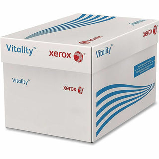 Vitality Multipurpose Carbonless 2-Part Paper, 8.5 x 11, Canary/White, 5,000/Carton