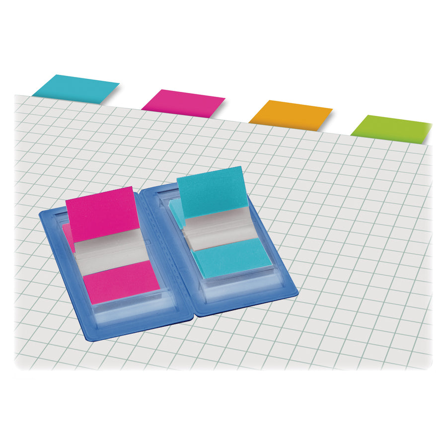 Sparco Assorted Pop-Up Flags Combo Pack - 0.50" , 1" - Assorted - Self-adhesive, Repositionable, Removable, Writable - 270 / Pack - 