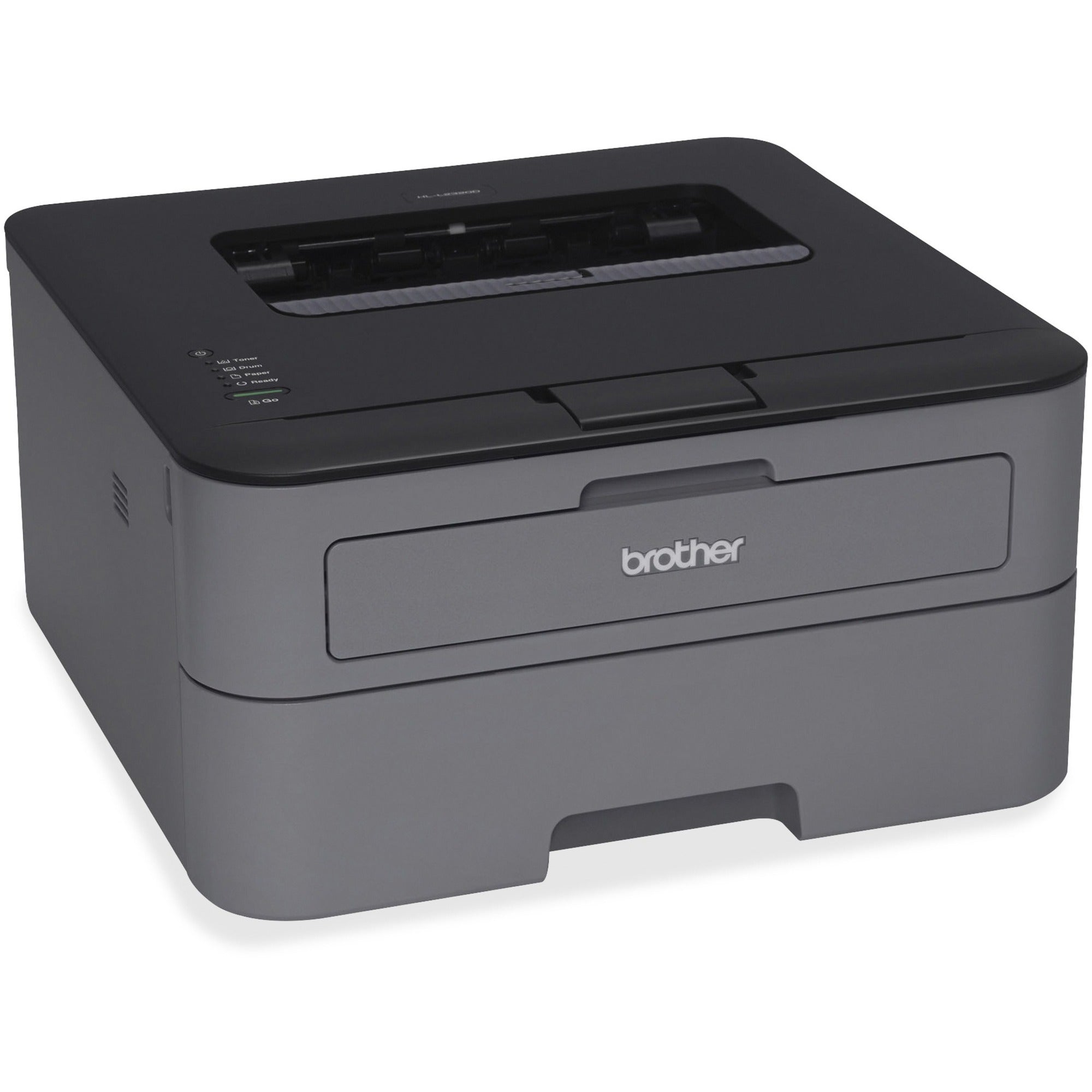 Brother HL-L2300D Laser Printer - Monochrome - Duplex - Laser Printer - 2400 x 600 dpi - 26 ppm Mono Print - USB 2.0 - 1