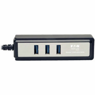 USB 3.0 SuperSpeed Hub, 4 Ports, Black