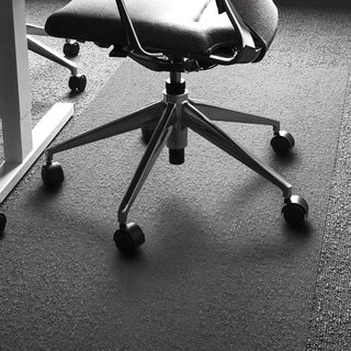 Cleartex Ultimat XXL Polycarb Square Office Mat for Carpets, 59 x 79, Clear