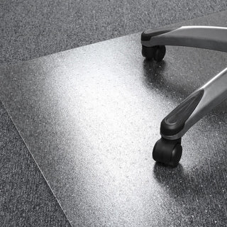 Cleartex Ultimat XXL Polycarb Square Office Mat for Carpets, 59 x 79, Clear