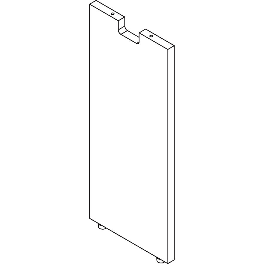 lorell-essentials-series-credenza-half-leg-rectangular-base-28-height-x-1175-width-x-1-depth-assembly-required-cherry-laminated-1-each_llr69615 - 2