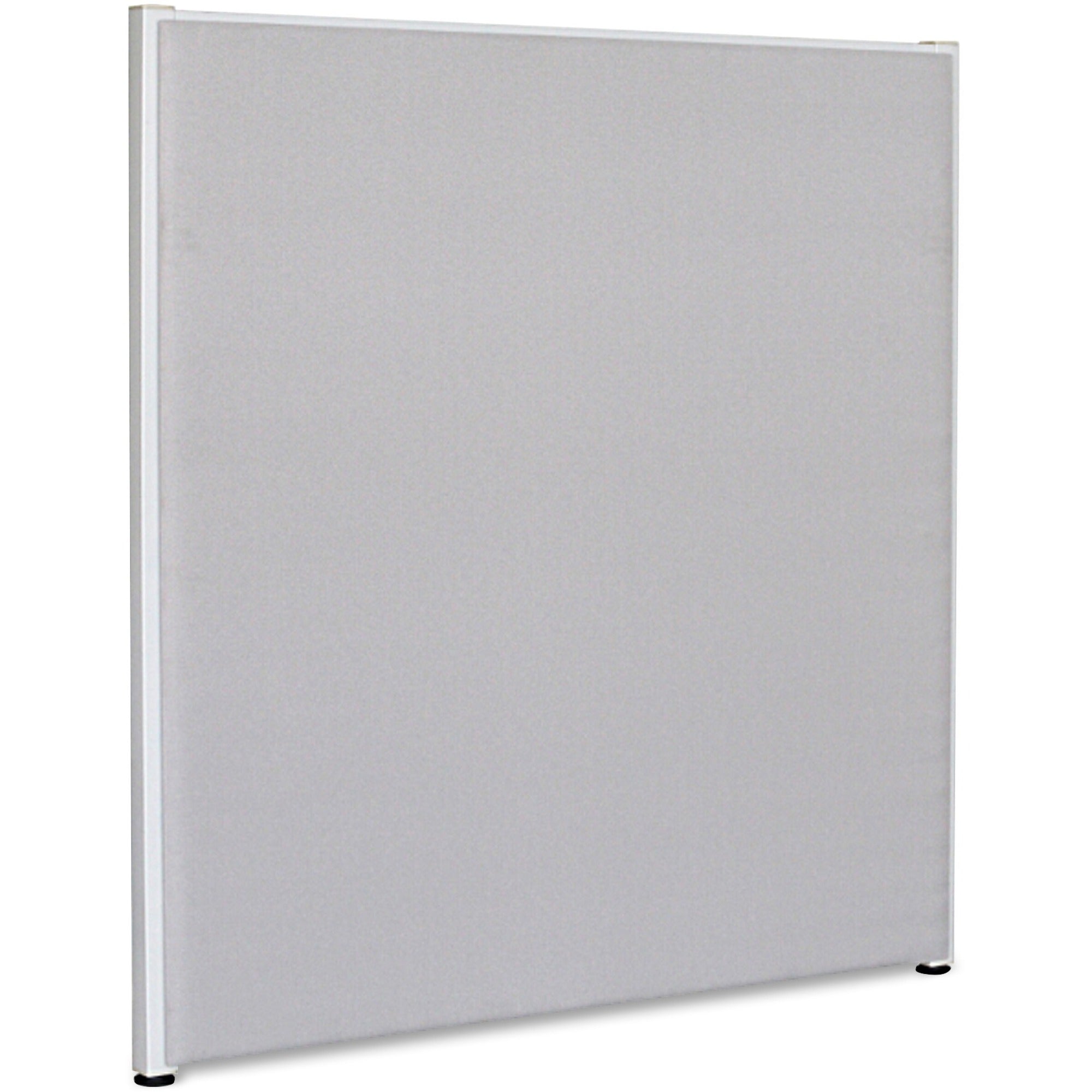 Lorell Panel System Partition Fabric Panel - 48.8" Width x 60" Height - Steel Frame - Gray - 1 Each - 