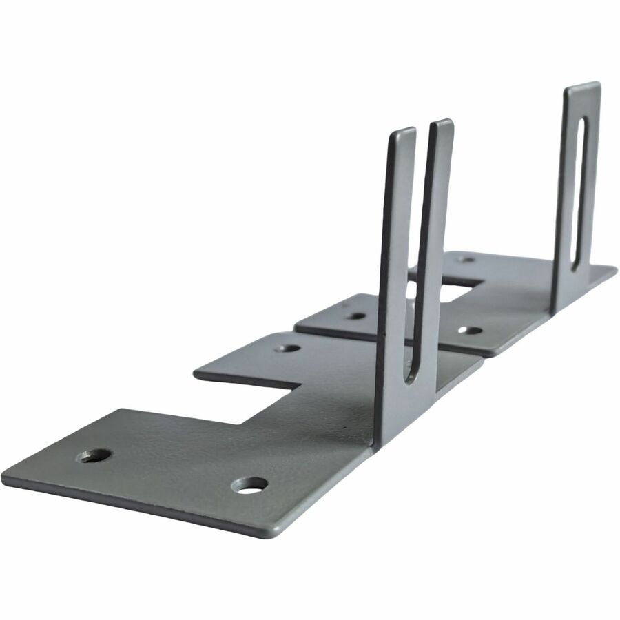 Lorell Panel System Wall Brackets - 2.5" Width x 3.8" Depth x 2.5" Height - Aluminum - Aluminum