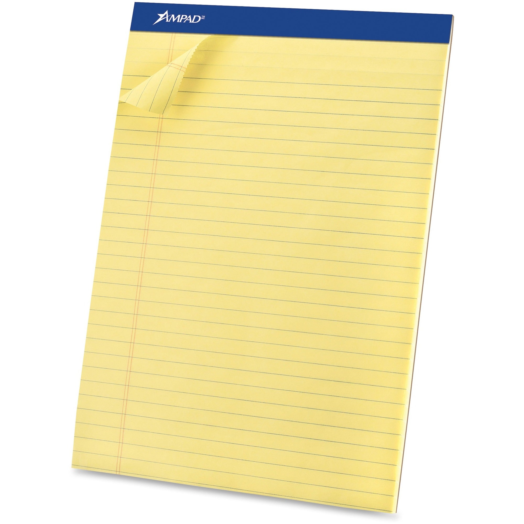 Ampad Basic Perforated Writing Pads - Legal - 