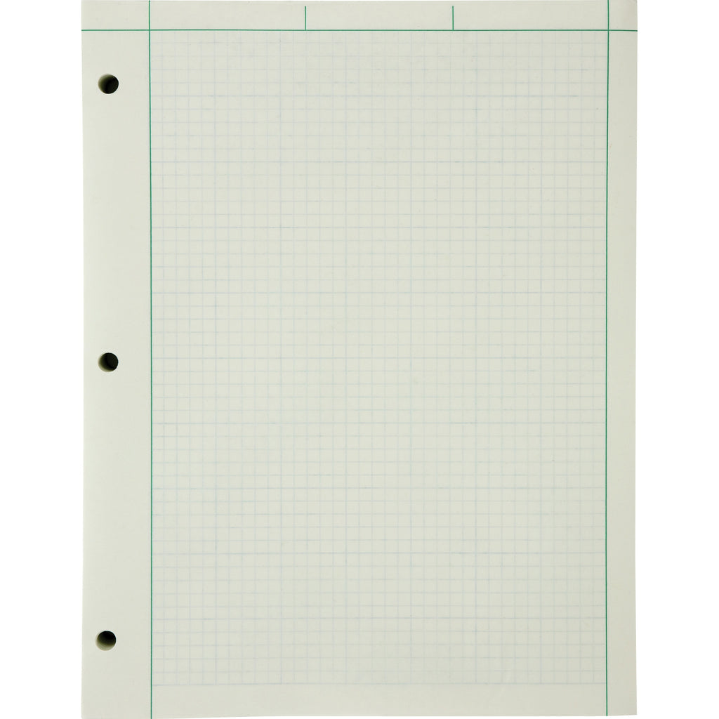 Ampad Green Tint Engineer's Quadrille Pad, Sold as 1 Pad - 1