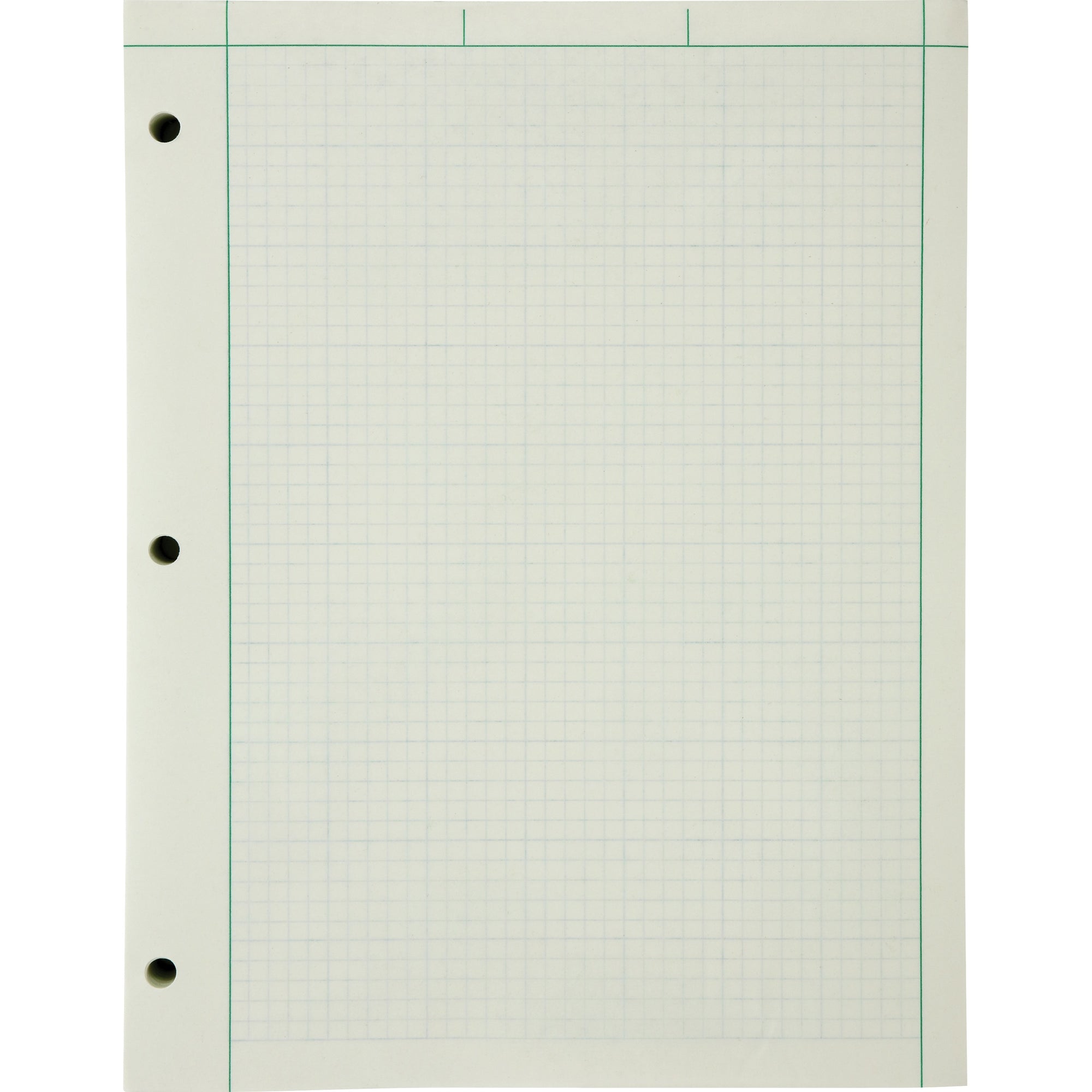 Ampad Green Tint Engineer's Quadrille Pad, Sold as 1 Pad - 1