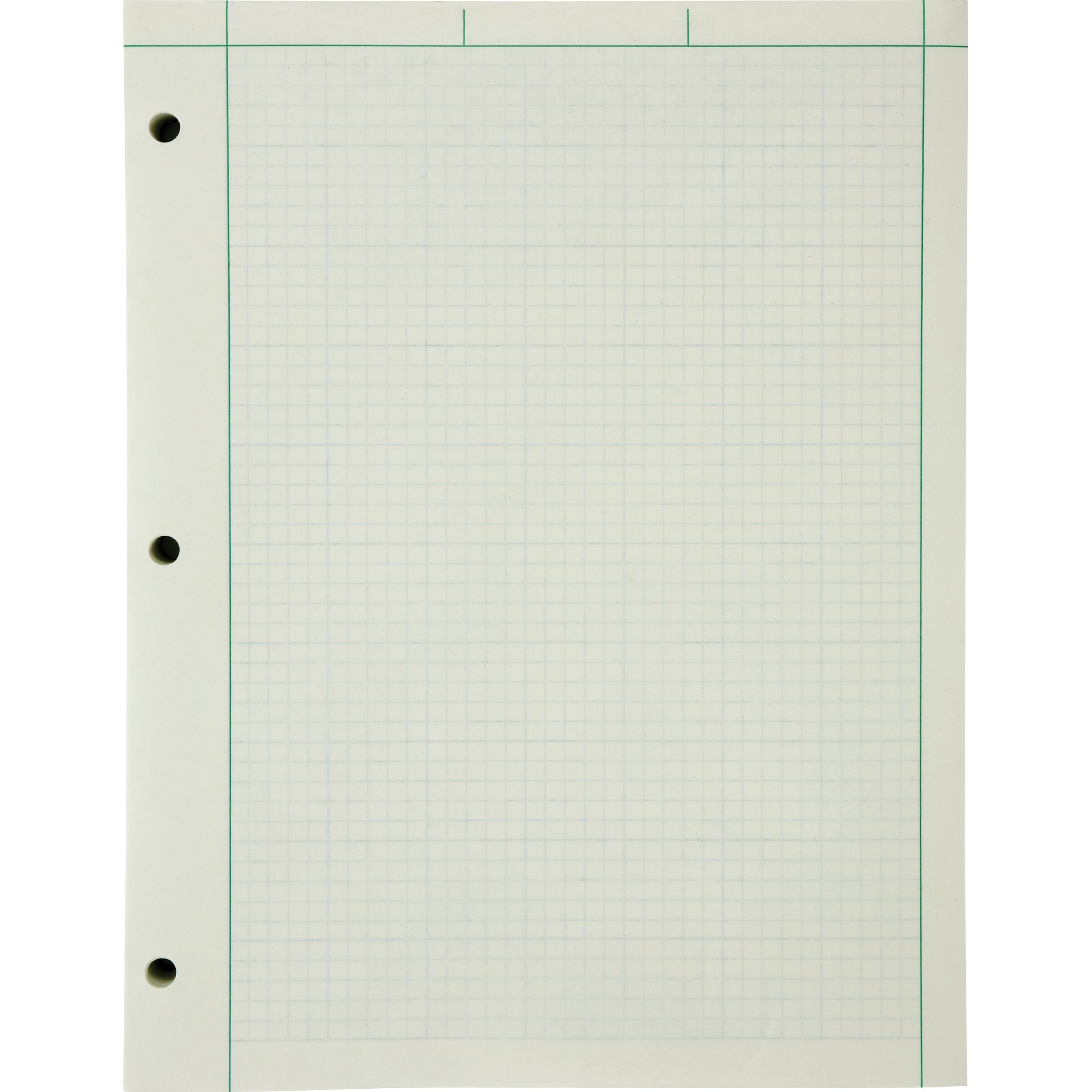 Ampad Green Tint Engineer's Quadrille Pad, Sold as 1 Pad - 1