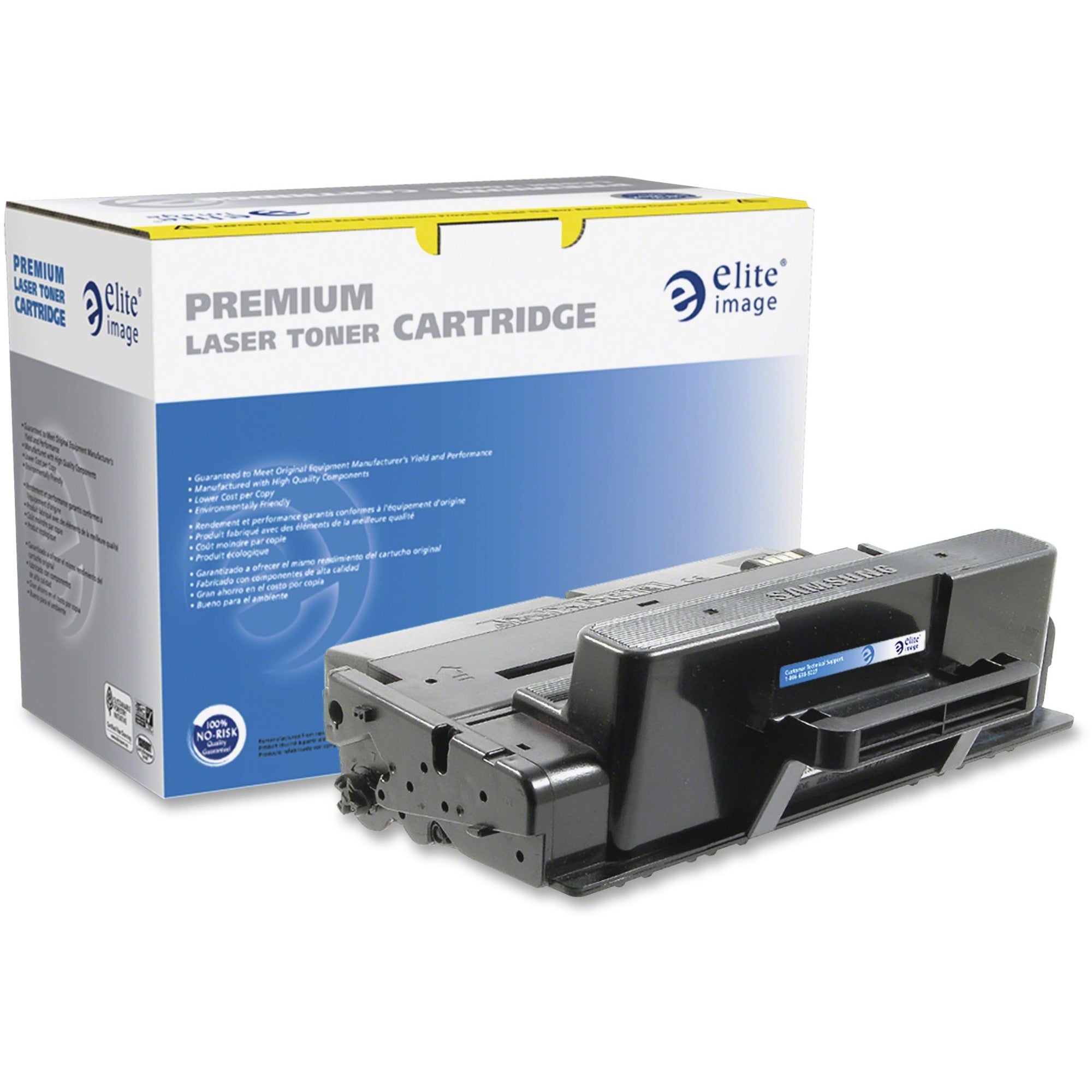 Elite Image Remanufactured High Yield Laser Toner Cartridge - Alternative for Samsung MLTD205L - Black - 1 Each - 5000 Pages - 1