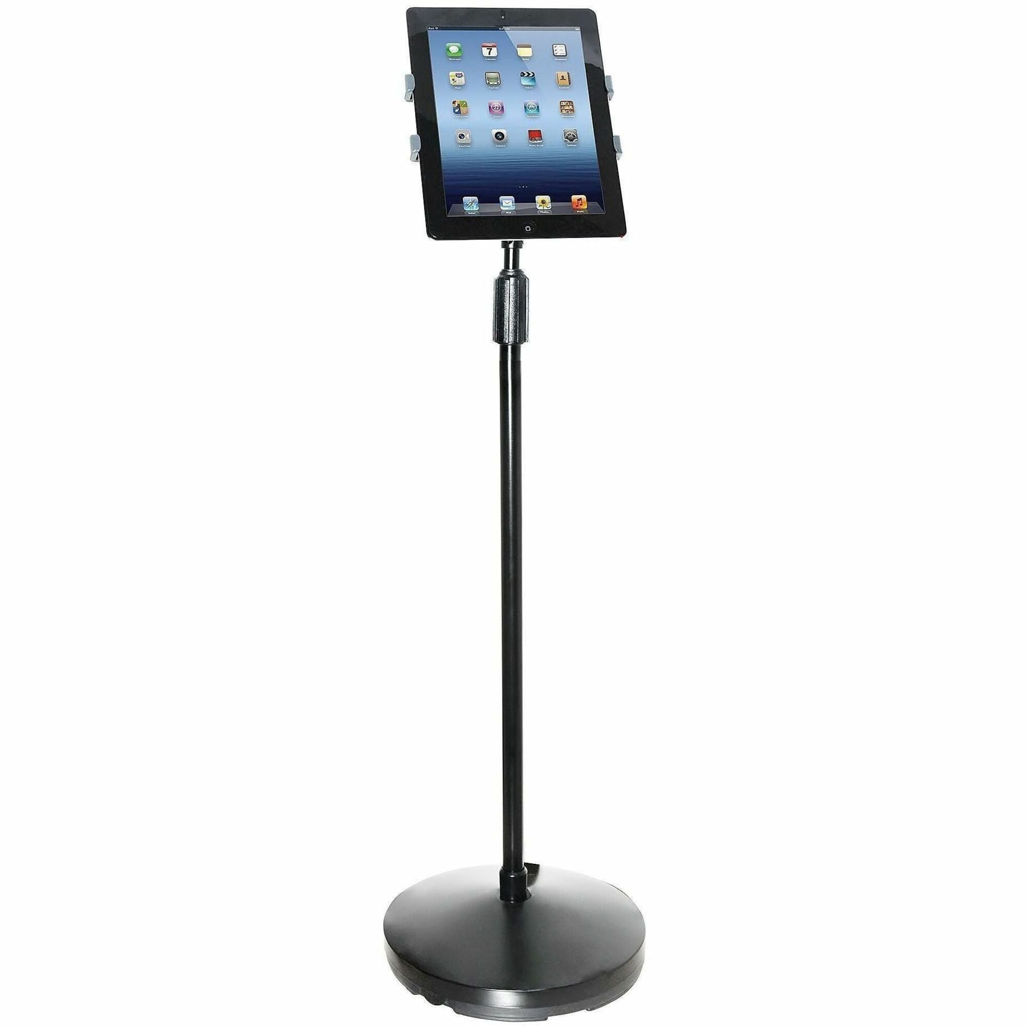 Floor Stand for iPad and Other Tablets, Black