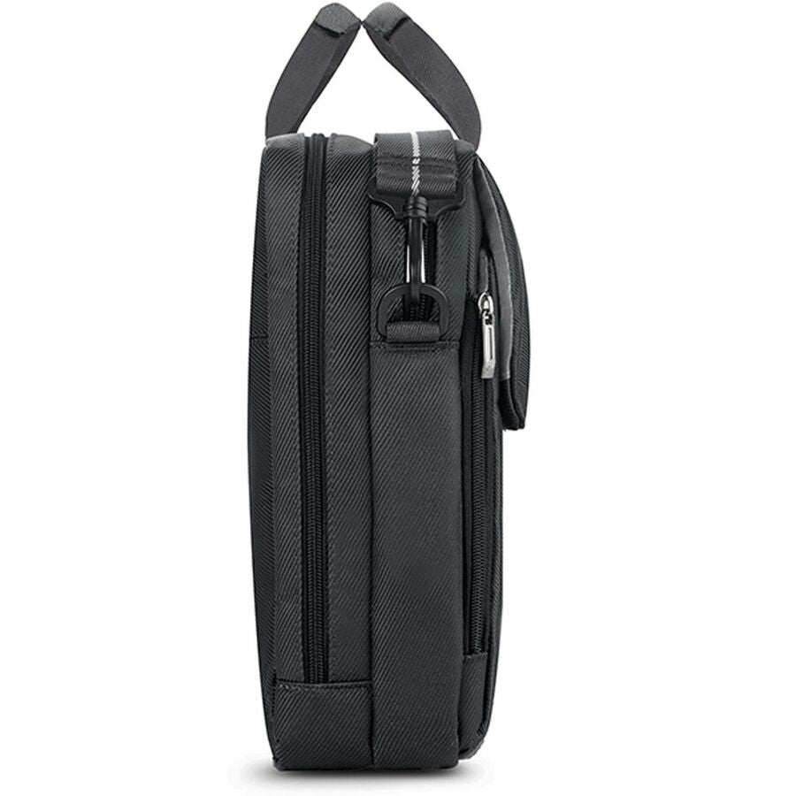 Urban Briefcase, Fits Devices Up to 17.3", Polyester, 16.5 x 3 x 11, Black