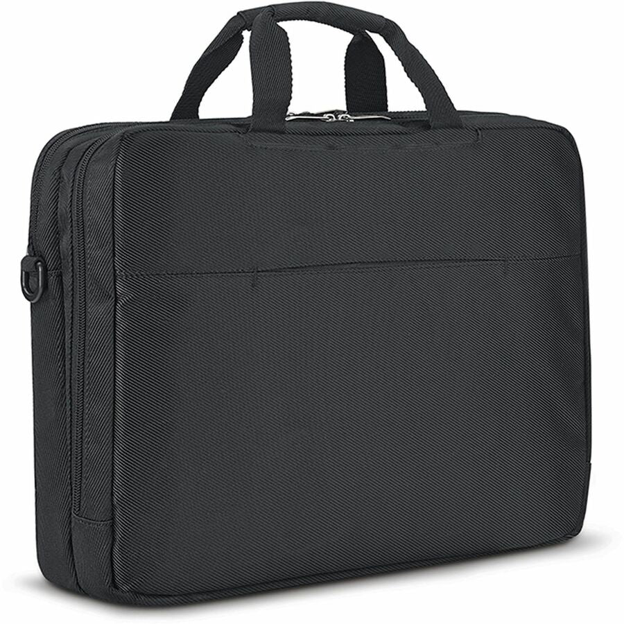 Urban Briefcase, Fits Devices Up to 17.3", Polyester, 16.5 x 3 x 11, Black