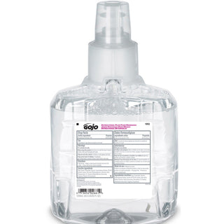 Gojo LTX-12 Dispenser Plum Antibacterial Hand Soap - Plum ScentFor - 40.6 fl oz (1200 mL) - Pump Bottle Dispenser - Kill Germs - Hand, Skin - Moisturizing - Antibacterial - Bio-based, Durable - 2 / Carton