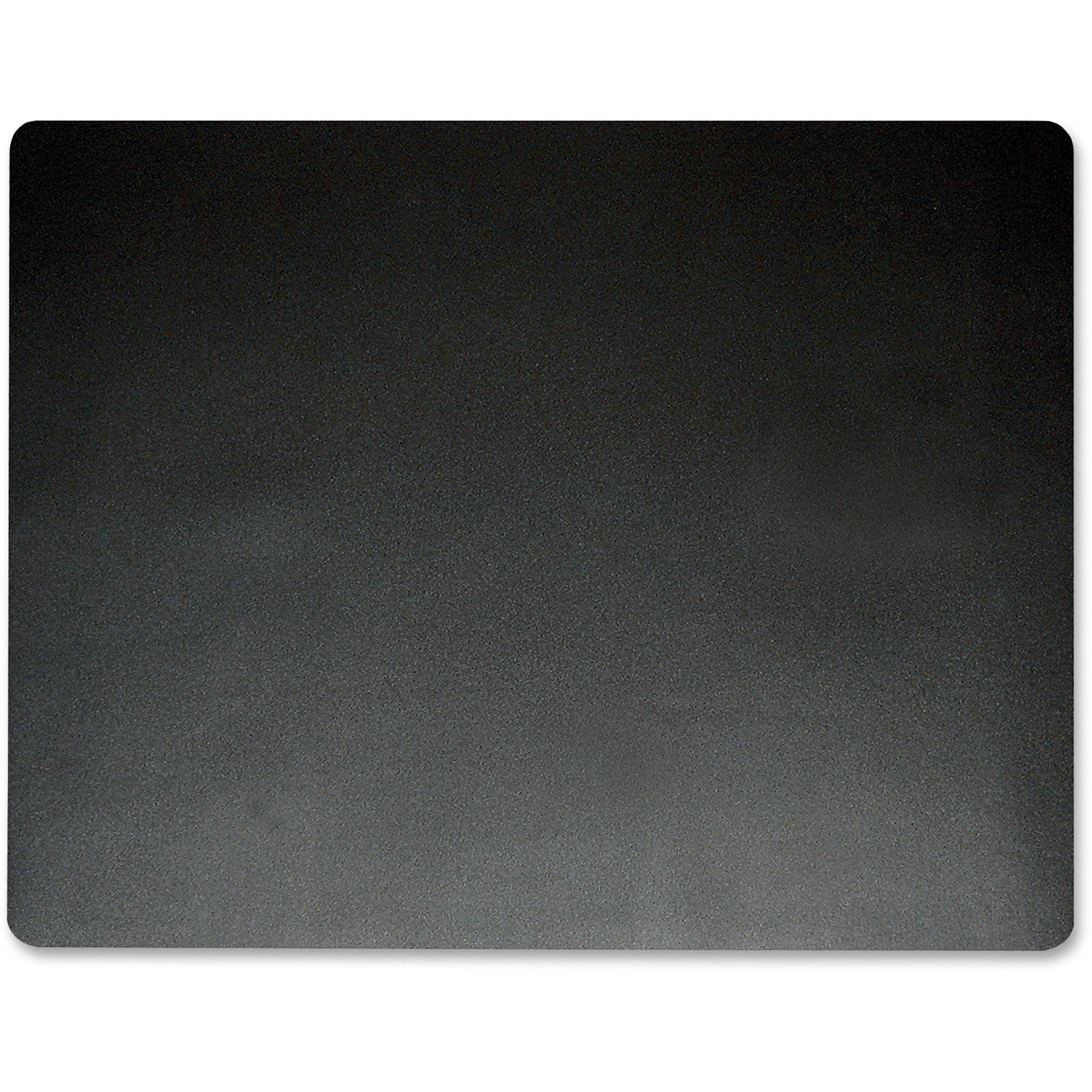 Artistic Eco-Black Antimicrobial Desk Pad - Rectangular - 19" Width x 24" Depth - Black - 