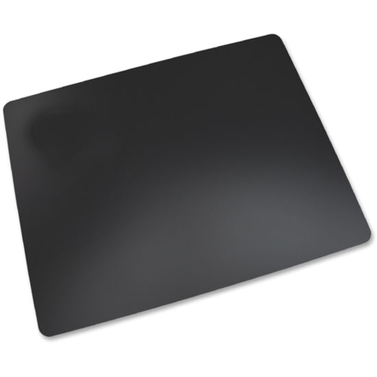 Artistic Eco-Black Antimicrobial Desk Pad - Rectangular - 19" Width x 24" Depth - Black - 