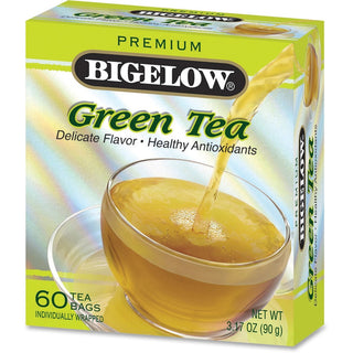 Premium Blend Green Tea Bag Green Tea Bag - 3.2 oz Per Box - 60 - 60 / Box