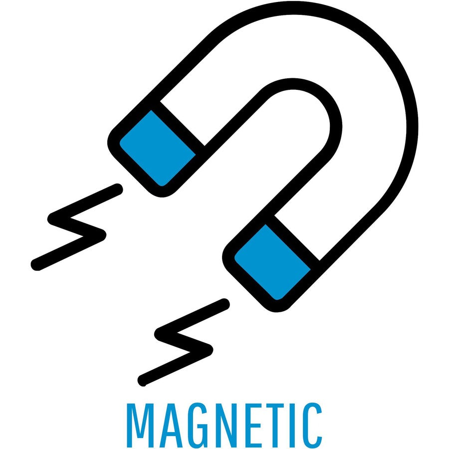 Designer Combo Fabric Bulletin/Dry Erase Board, 24 x 18, Charcoal/Gray Surface, Black MDF Wood Frame