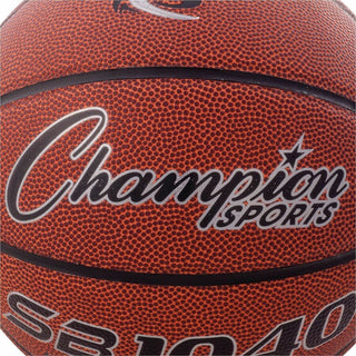 Composite Basketball, Official Junior Size, Brown