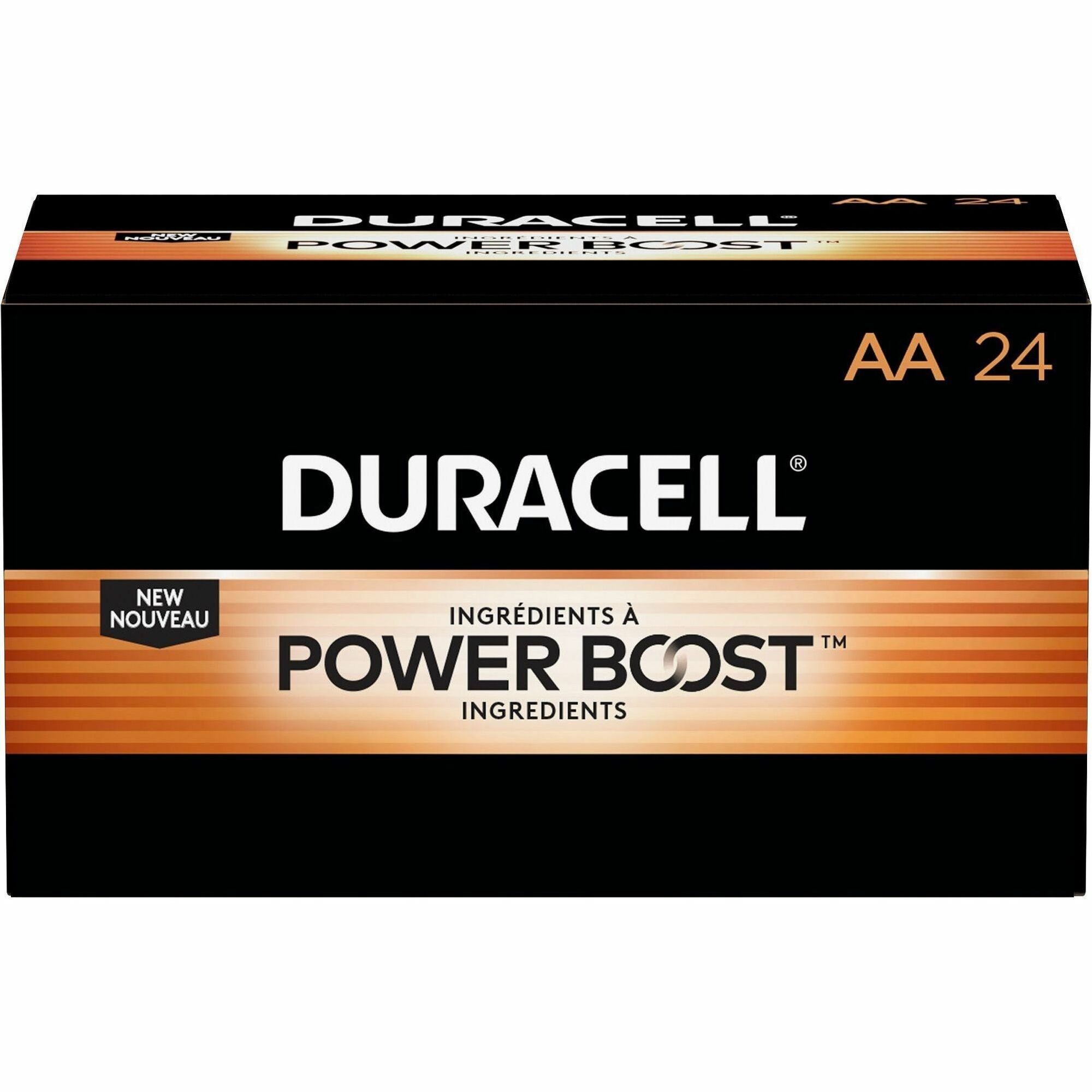 Duracell AA CopperTop Batteries, Sold as 1 Package, 24 Each per Package - 1