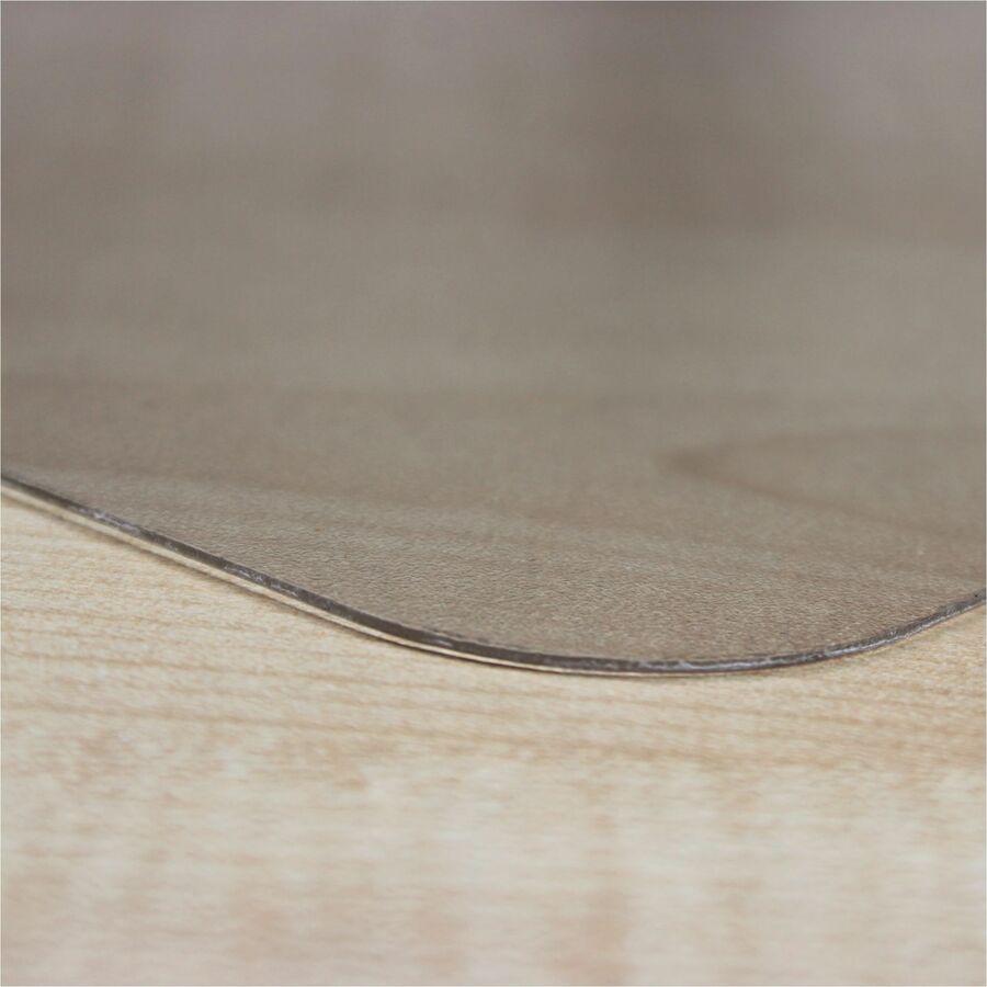 Desktex Polycarbonate Desk Pad 20" x 36" - Clear Rectangular Polycarbonate Desk Pad - 36" L x 20" W x 0.03" D