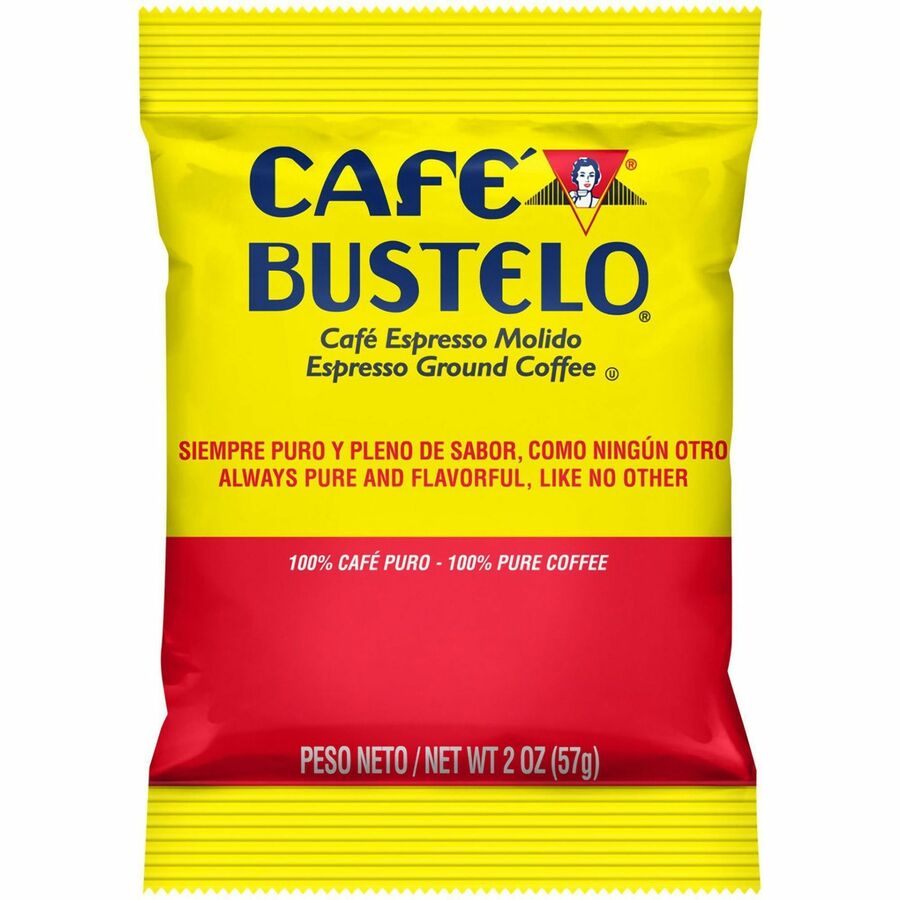 Caf&eacute; Bustelo Cafe Bustelo Espresso Blend Coffee, Sold as 1 Carton, 30 Each per Carton - 5