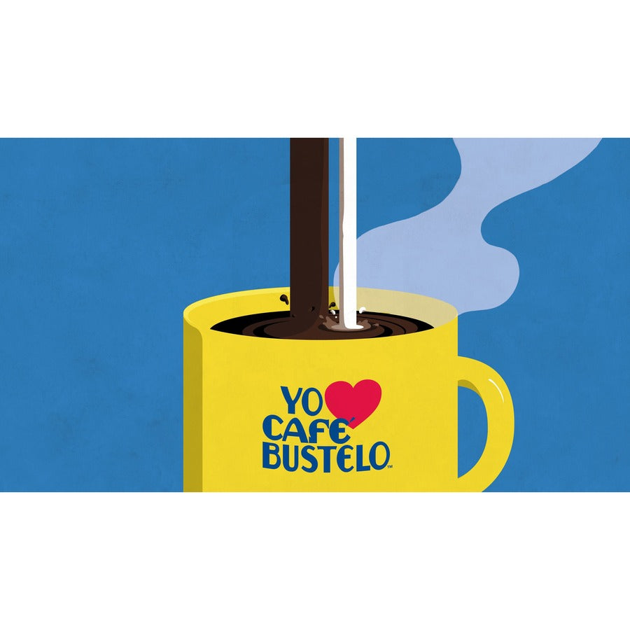 Caf&eacute; Bustelo Cafe Bustelo Espresso Blend Coffee, Sold as 1 Carton, 30 Each per Carton - 4