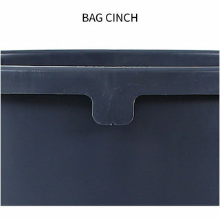 Genuine Joe 44-gallon Heavy-duty Trash Container - 44 gal Capacity - Heavy Duty, Handle - 24" Height x 31.5" Width x 24" Depth - Gray - 1 Each