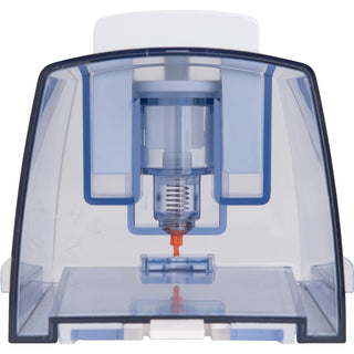 Genuine Joe 30 oz Soap Dispenser - Manual - 30 fl oz Capacity - See-through Tank, Water Resistant, Soft Push - 1Each