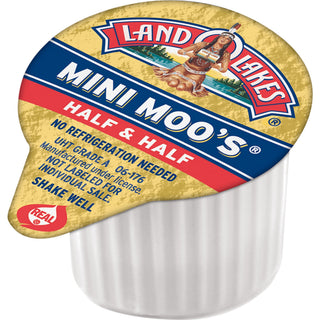 International Delight Land O Lakes Half/Half Cream Singles, Sold as 1 Carton, 192 Each per Carton - 1