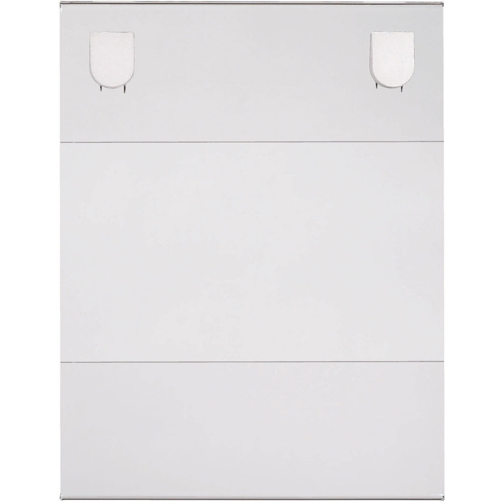 Lorell Cubicle Frame - 1 Each - 8.50" Holding Width x 11" Holding Height - Rectangular Shape - Wall Mountable - Acrylic - Wall, File Cabinet, Locker, Cubicle - Clear - 