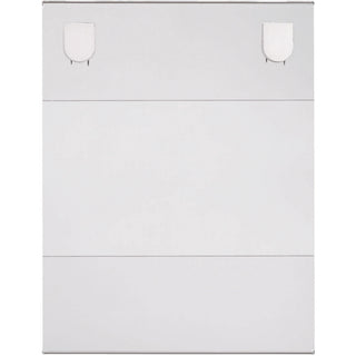 Lorell Cubicle Frame - 1 Each - 8.50" Holding Width x 11" Holding Height - Rectangular Shape - Wall Mountable - Acrylic - Wall, File Cabinet, Locker, Cubicle - Clear - 