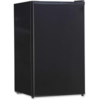 Lorell Compact Refrigerator - 3.20 ft - Manual Defrost - Manual Defrost - Reversible - 3.20 ft Net Refrigerator Capacity - Black - Steel, Fiberglass, Plastic - 