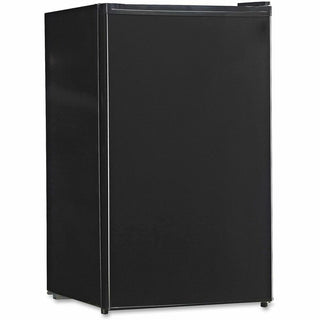 Lorell Compact Refrigerator - 3.20 ft - Manual Defrost - Manual Defrost - Reversible - 3.20 ft Net Refrigerator Capacity - Black - Steel, Fiberglass, Plastic