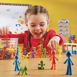 Learning Resources All About Me Family Counters Set - Learning Theme/Subject - Assorted - 72 / Pack - 