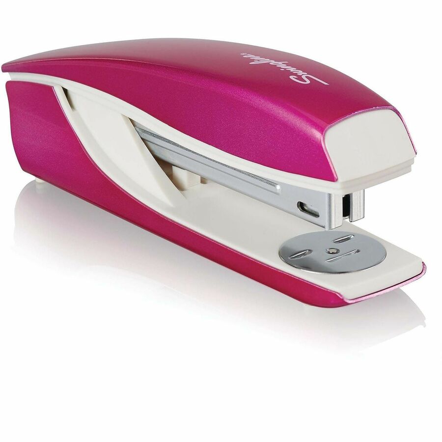 Swingline NeXXt Series WOW Desktop Stapler - 40 Sheets Capacity - 1 Each - Pink