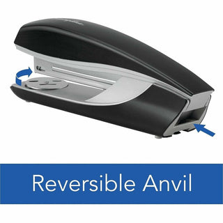 Swingline NeXXt Series Style Desktop Stapler - 40 Sheets Capacity - 210 Staple Capacity - Full Strip - 1 Each - Black