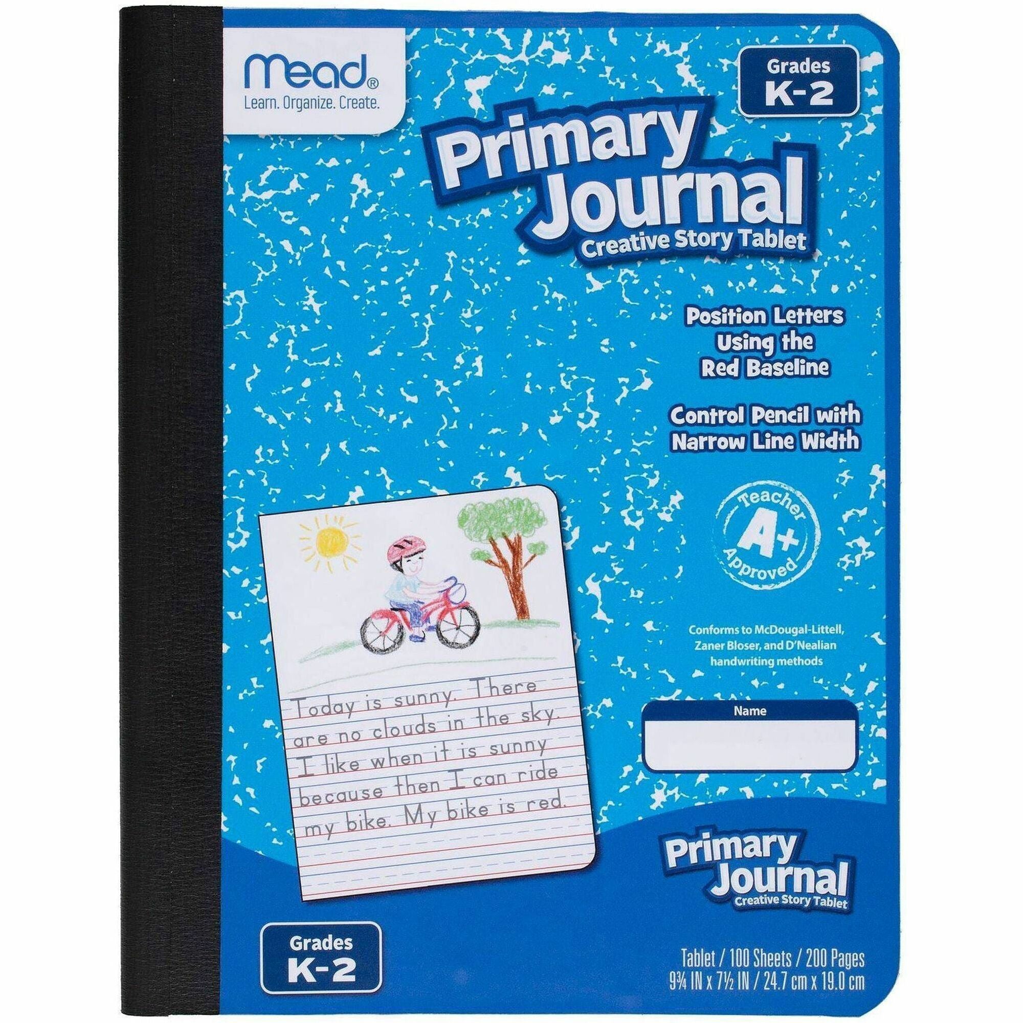 Mead K-2 Classroom Primary Journal, Sold as 1 Each