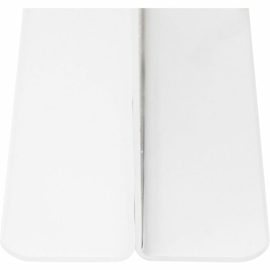 Golite nu-dell Double-sided Sign Holder - 1 Each - 5" Width x 7" Height - Rectangular Shape - Double Sided - Self-standing - Signage, Photo, Notice - Plastic - Clear