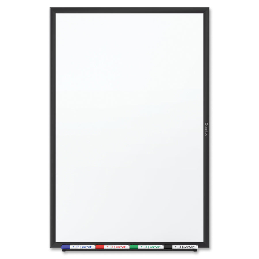 Classic Series Total Erase Dry Erase Boards, 48 x 36, White Surface, Black Aluminum Frame