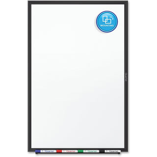 Classic Series Total Erase Dry Erase Boards, 48 x 36, White Surface, Black Aluminum Frame