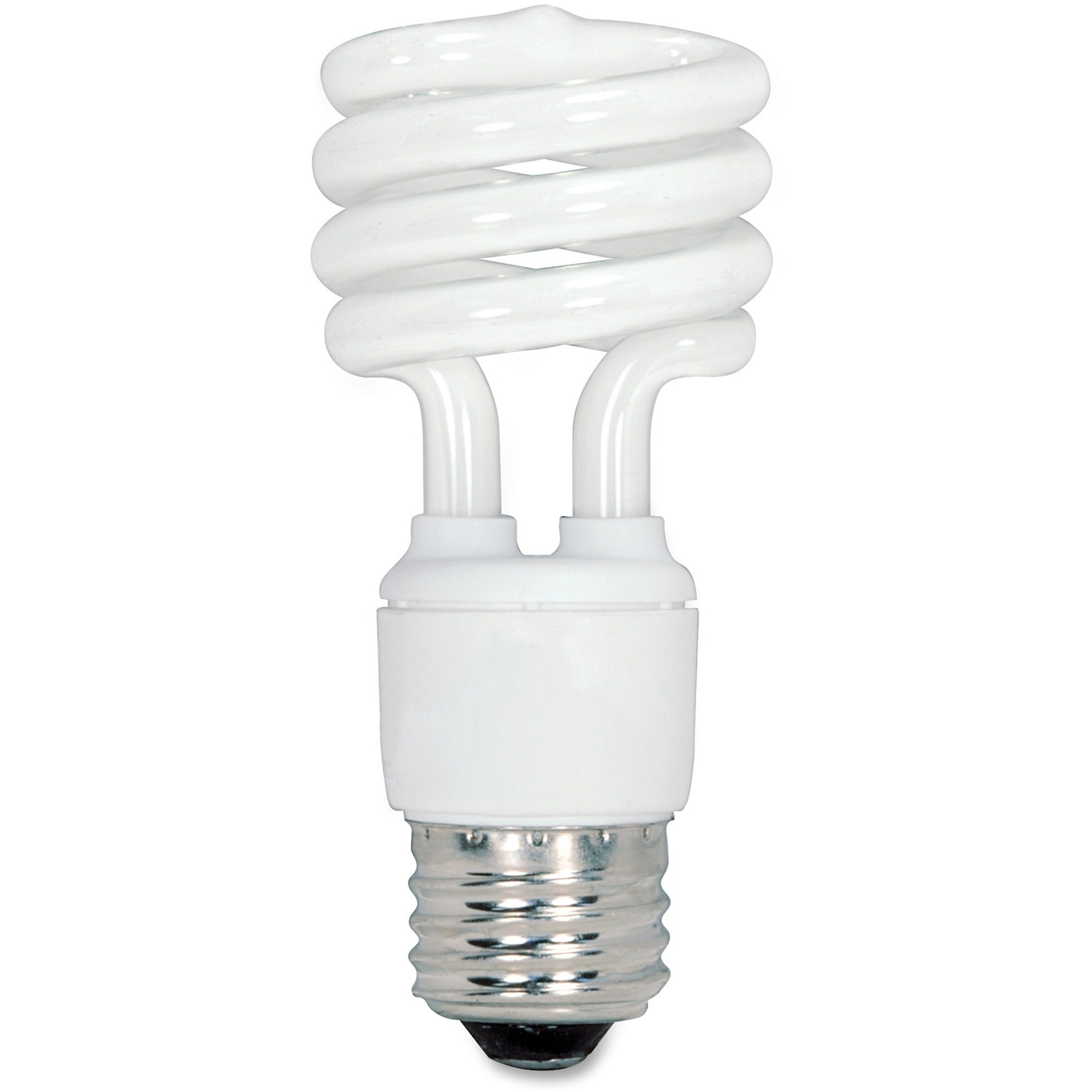 Satco 13-watt Fluorescent T2 Spiral CFL Bulb - 