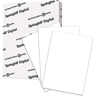 Digital Index White Card Stock, 92 Bright, 110 lb Index Weight, 8.5 x 11, White, 250/Pack