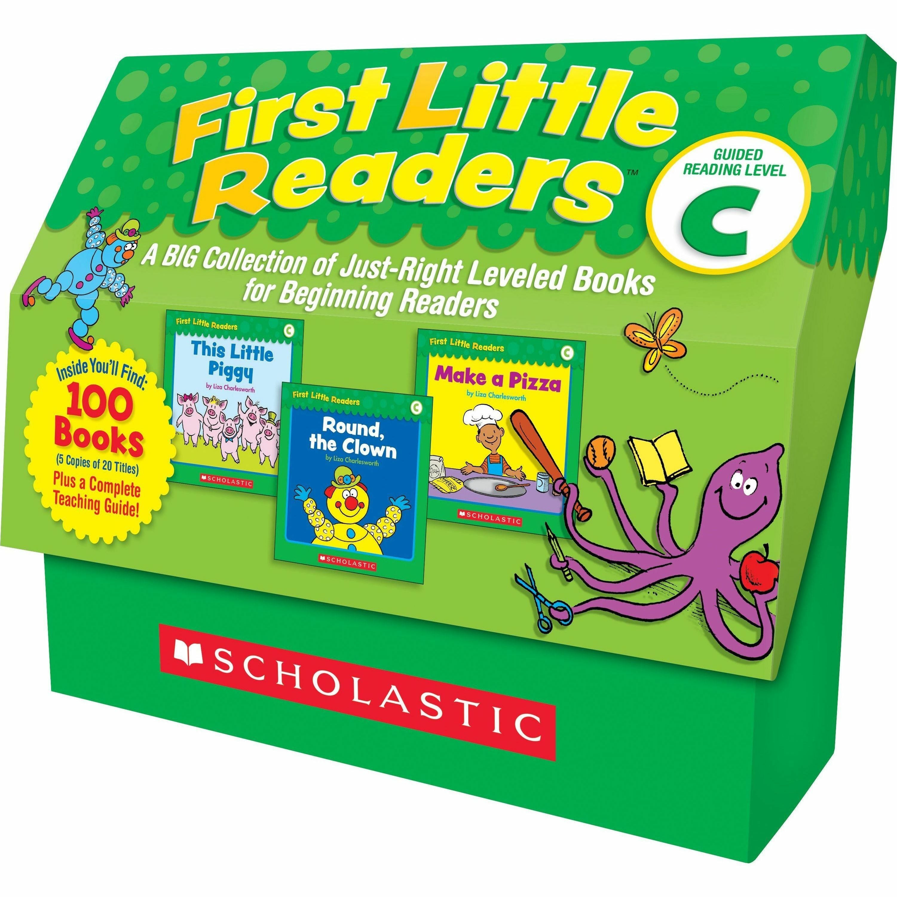 Scholastic Res. Level C 1st Little Readers Book Set Printed Book by Liza Charlesworth - Scholastic Teaching Resources Publication - 2010 September 01 - Book - Grade Preschool-2 - English - 