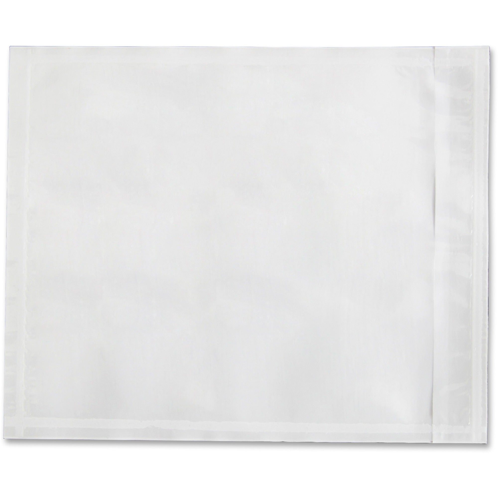 Sparco Plain Back 7" Envelopes - Packing List - 7" Width x 5 1/2" Length - 70 g/m2 - Self-adhesive Seal - Paper, Low Density Polyethylene (LDPE) - 1000 / Box - White - 