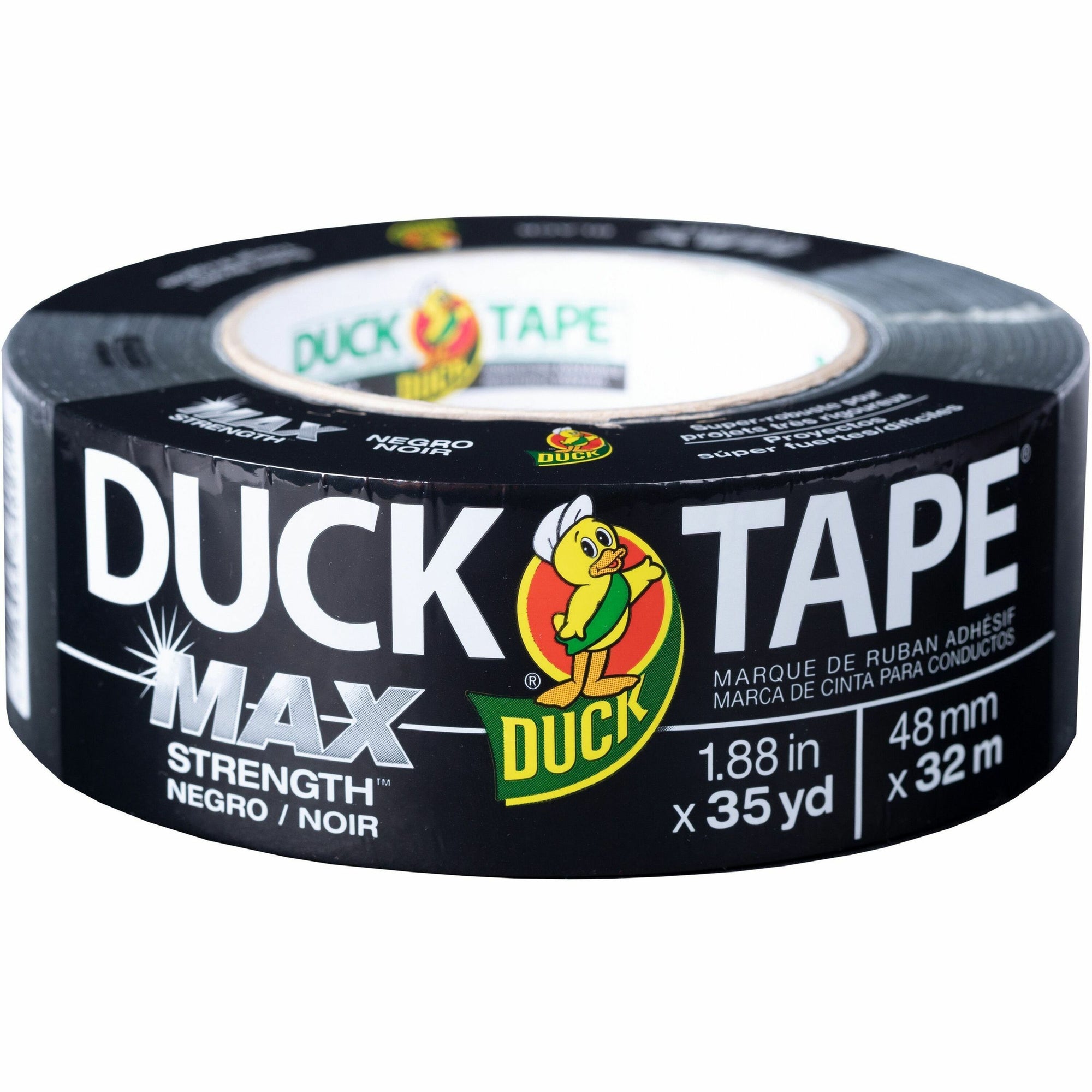 MAX Duct Tape, 3" Core, 1.88" x 35 yds, Black