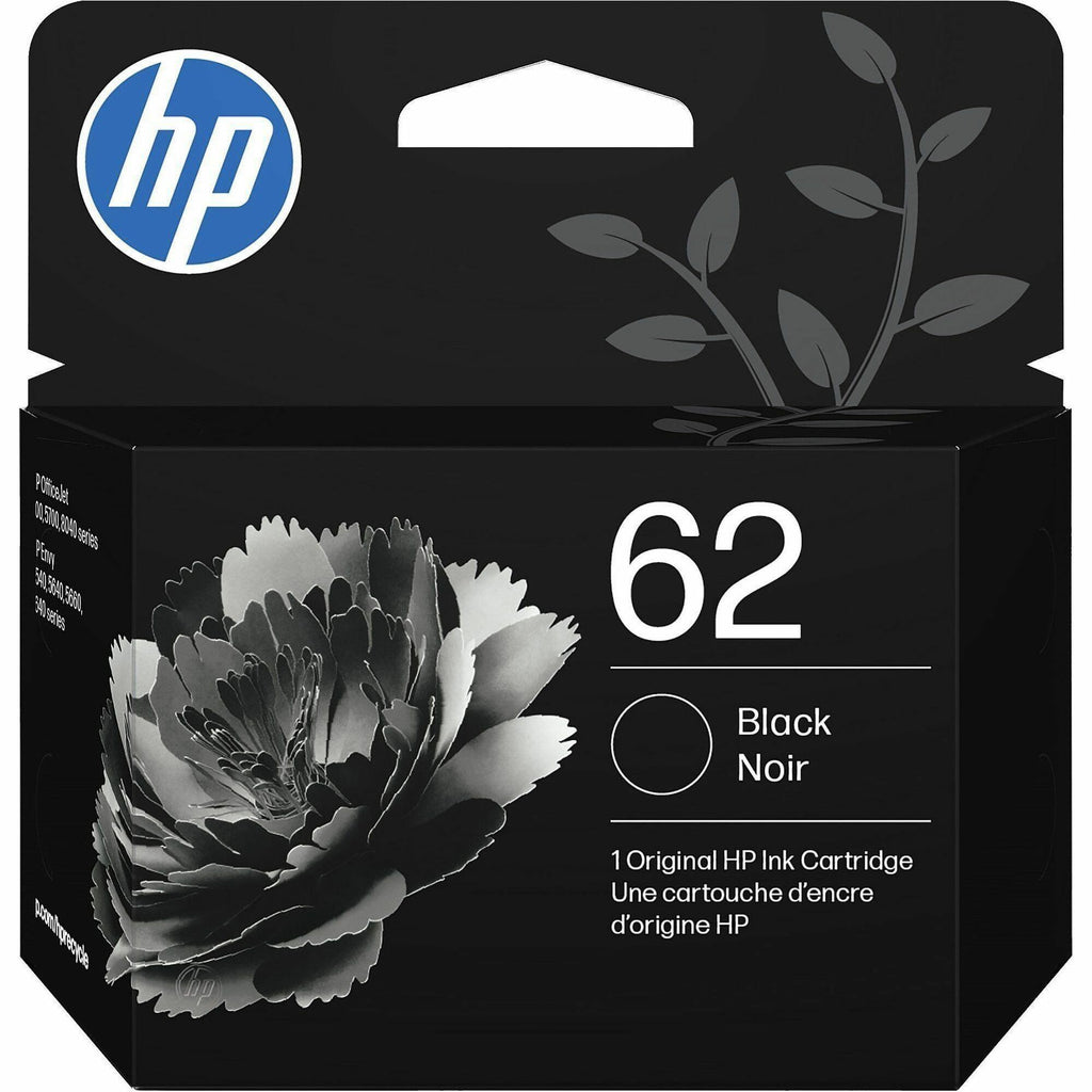 HP 62, (C2P04AN) Black Original Ink Cartridge