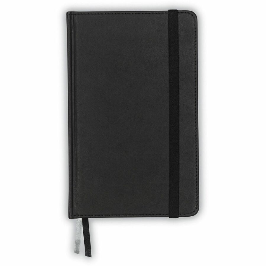 Samsill Classic Journal - 5.25 Inch x 8.25 Inch - Black - Samsill Classic Size Writing Notebook Journal - Hardbound Cover - 5.25 Inch x 8.25 Inch - 120 Ruled Sheets (240 Pages) - Black