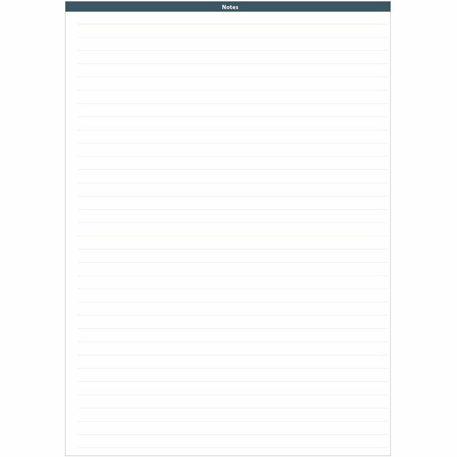 24-Month Recycled Ruled Monthly Planner, 11 x 8.5, Black Cover, 24-Month (Jan to Dec): 2024 to 2025